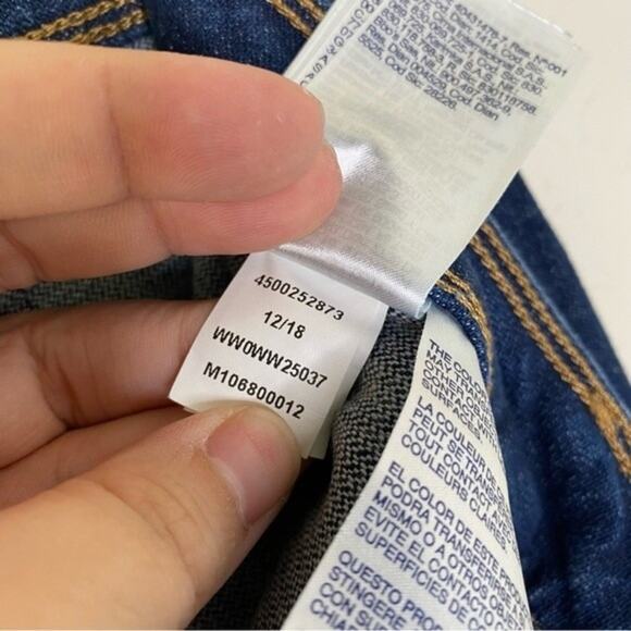 Tommy Hilfiger x Zendaya Dark Wash Loose Leg Jeans 33/32 - Picture 7 of 12